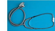 Stetofonendoscopio Leggero, Girevole, con Membrana ed Anellino Gomma nello Stetoscopio. Archetto Biauricolare per Auscultazione con Molla Esterna-0