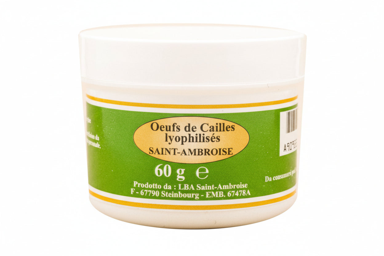 Uova Di Coturnice Liofilizzate 60g