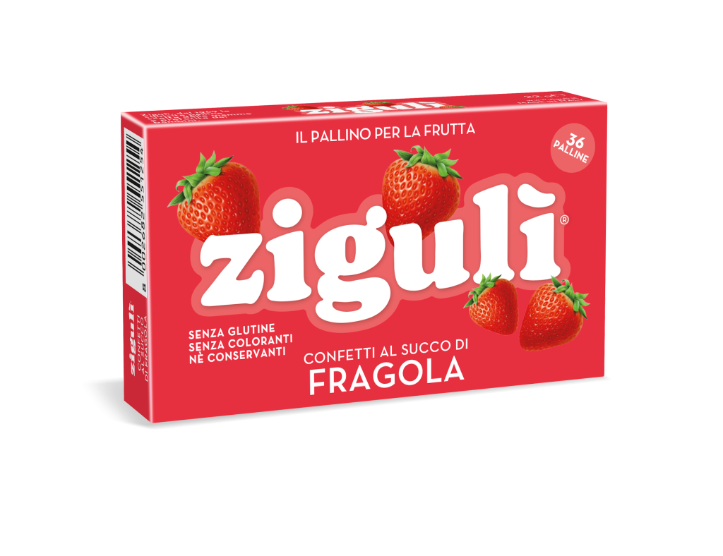 Ziguli Fragola 36 Palline 22g