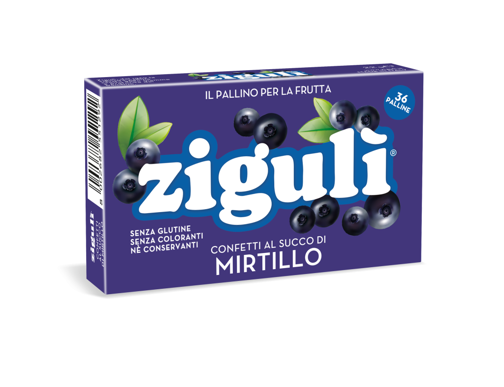 Zigulì Mirtillo 36 Palline 22g
