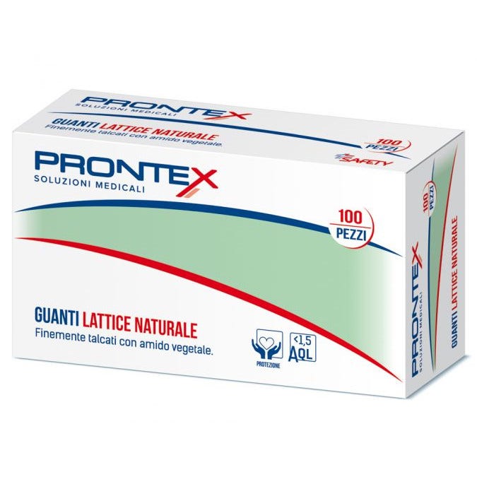 Guanto Prontex Lattice Con Amido Media 100 Pezzi  - 2