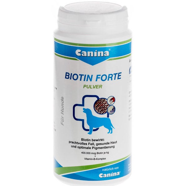 Canina Biotin Forte Mangime Complementare Cane Polvere 500g  - 1