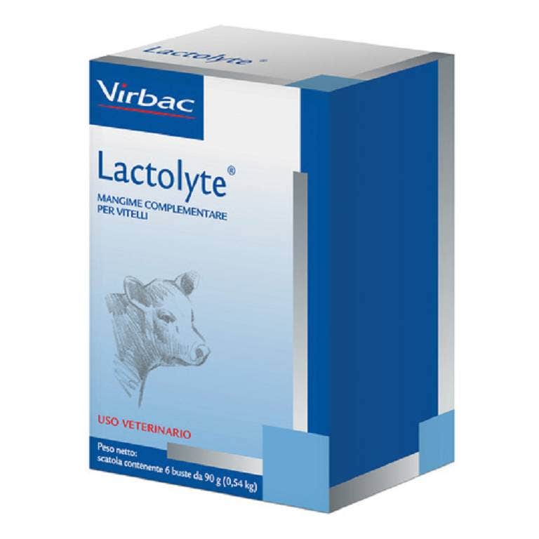 Lactolyte Complemento Alimentare Per Vitelli 6 Bustine Da 90g-2