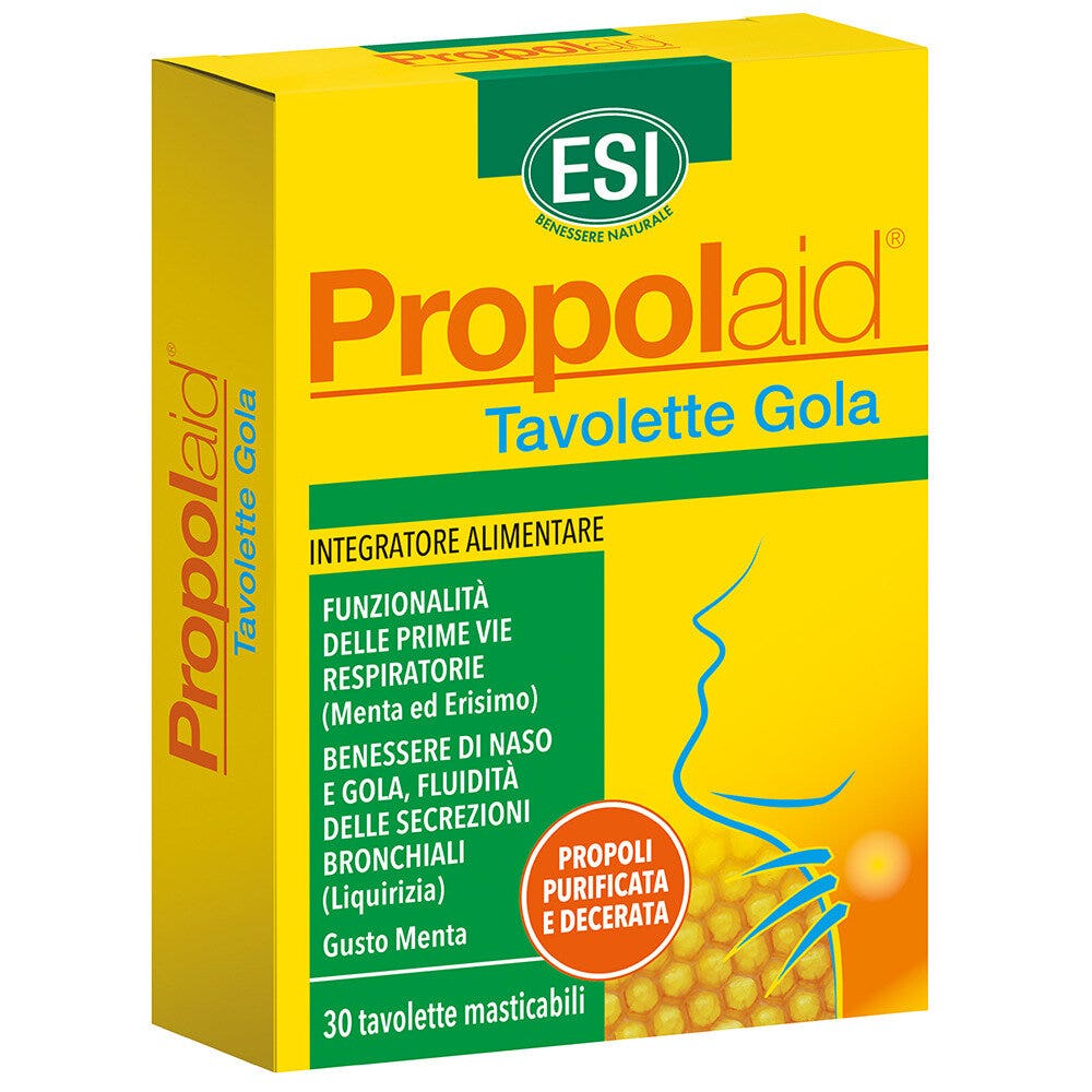 Esi Propolaid Tavolette Gola Menta 30 Tavolette-1