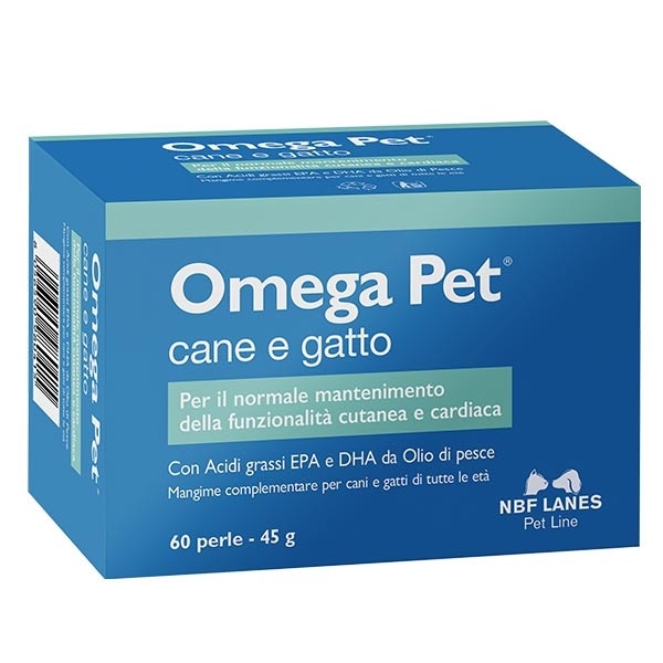 Omega Pet Mangime Complementare Per Cani E Gatti 60 Perle-3