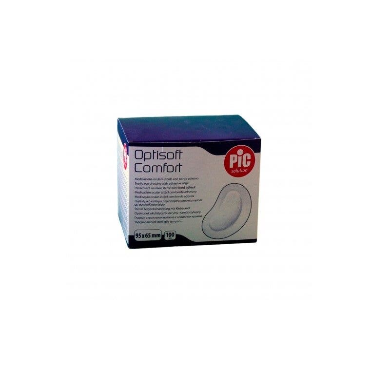 Pic Optisoft Comfort Medicazione Oculare Sterile 95x65mm 100 Pezzi-2