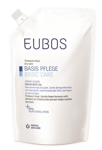 Eubos Olio Bagno Ricarica 400ml-3