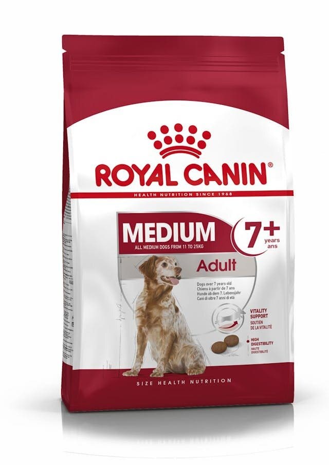 Royal Canin Medium Adult 7+ Alimento Secco Per Cani 4kg-3