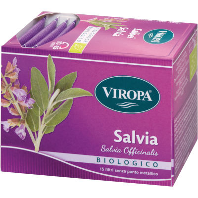 Viropa Tisana Salvia Officinalis Bio 15 Filtri-3