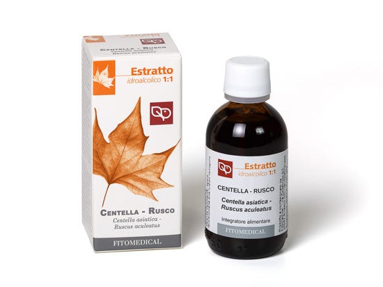 Fitomedical Centella Rusco Estratto Idroalcolico 1:1 50ml-1