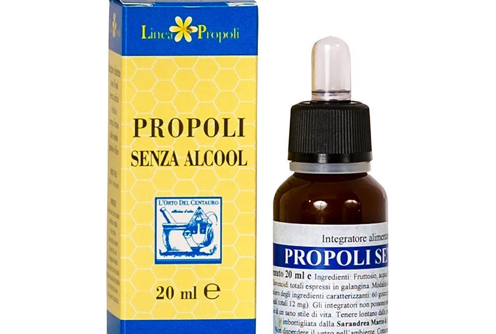 PROPOLI SENZA ALCOL GOCCE 20ML