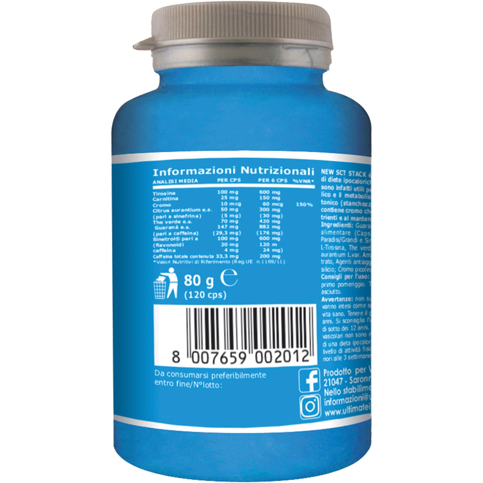 Ultimate Sct Stick 120 Capsule  - 6