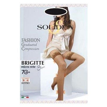 Solidea Brigitte Autoreggente Microrete Sabbia 3-ML-0