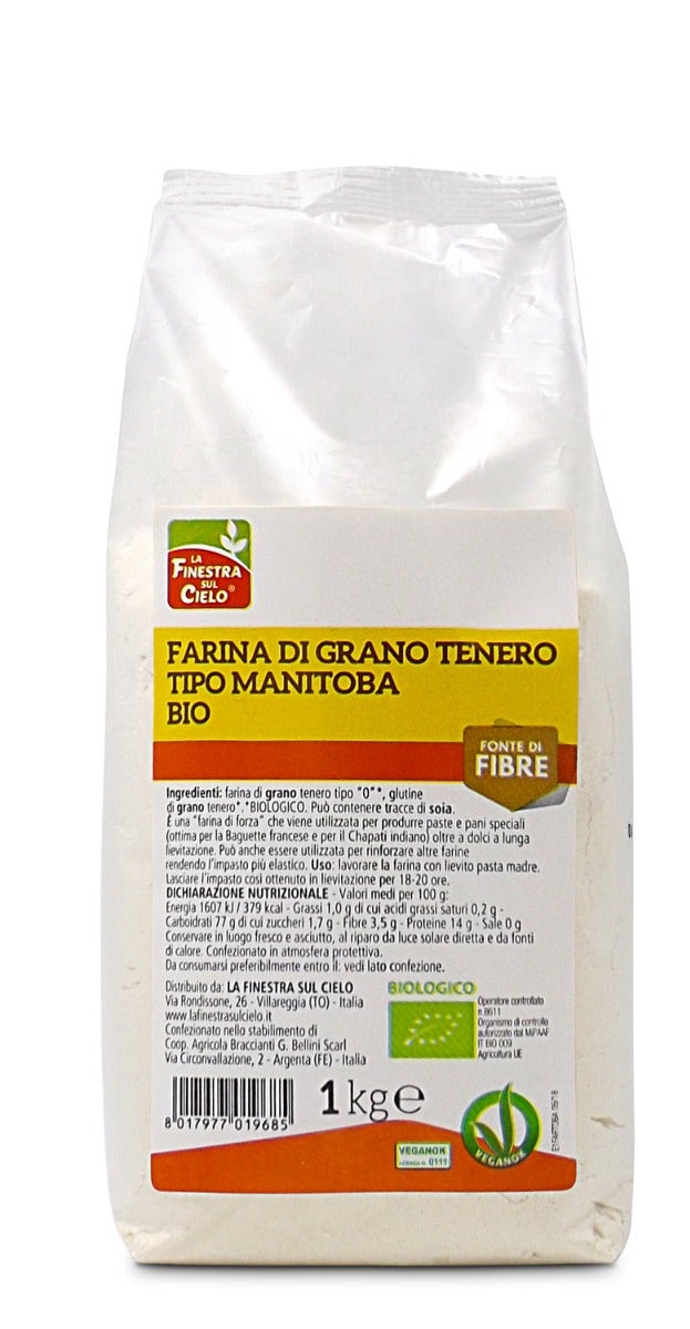 La Finestra Sul Cielo Farina Tipo Manitoba Bio 1 Kg-2