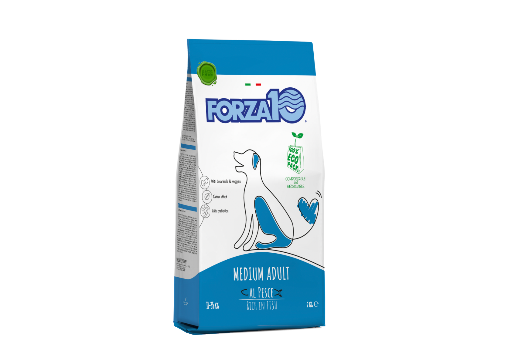 Forza10 Adult Maintenance Crocchette Al Pesce Per Cani Adulti Taglia Media Sacco 2kg-2