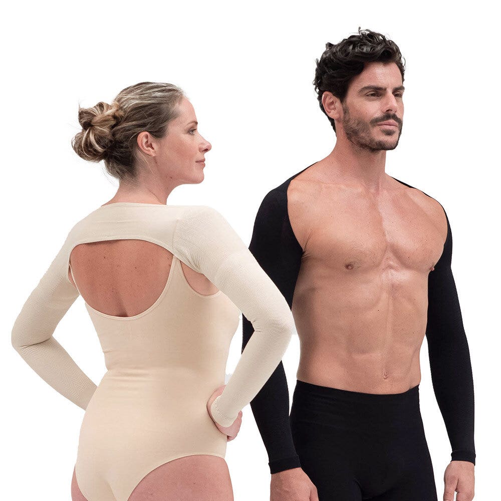 Solidea Silver Wave Slimming Sleeves Maniche Micromassaggianti Colore Nero Taglia M-1