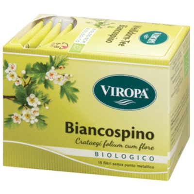 Viropa Tisana Biancospino Bio 15 Bustine-3