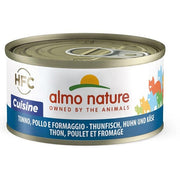 Almo Nature HFC Cuisine Cibo Umido Tonno E Formaggio Per Gatti Adulti Lattina 70g-2