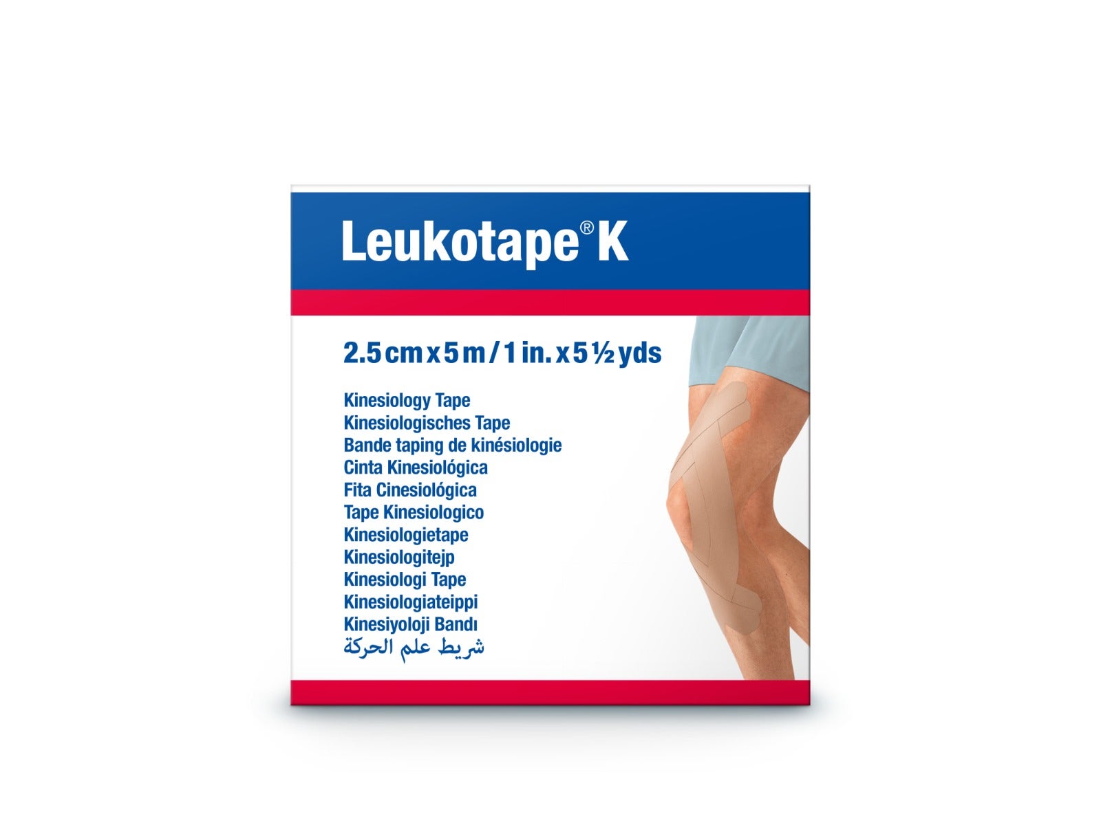 CER LEUKOTAPE K 2,5X500CM CARN-1