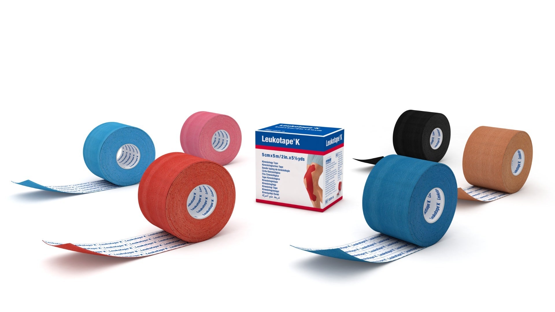CER LEUKOTAPE K 2,5X500CM CARN-4