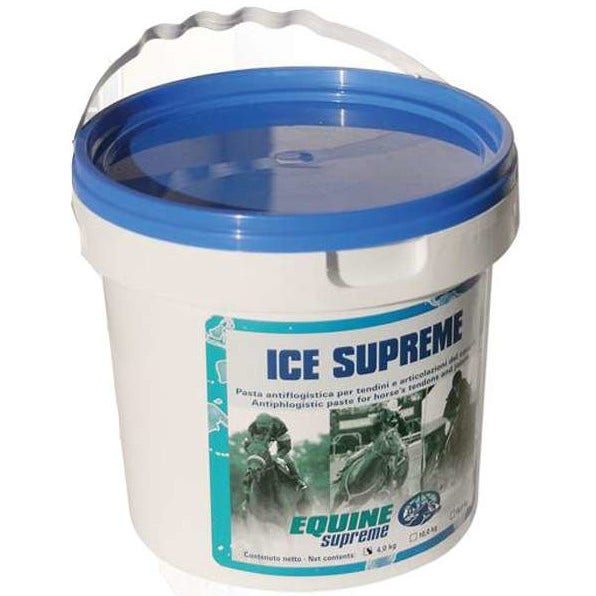 Equine Supreme Ice Supreme Pasta Antiflogistica Per Articolazioni Equini Secchiello 10kg-1