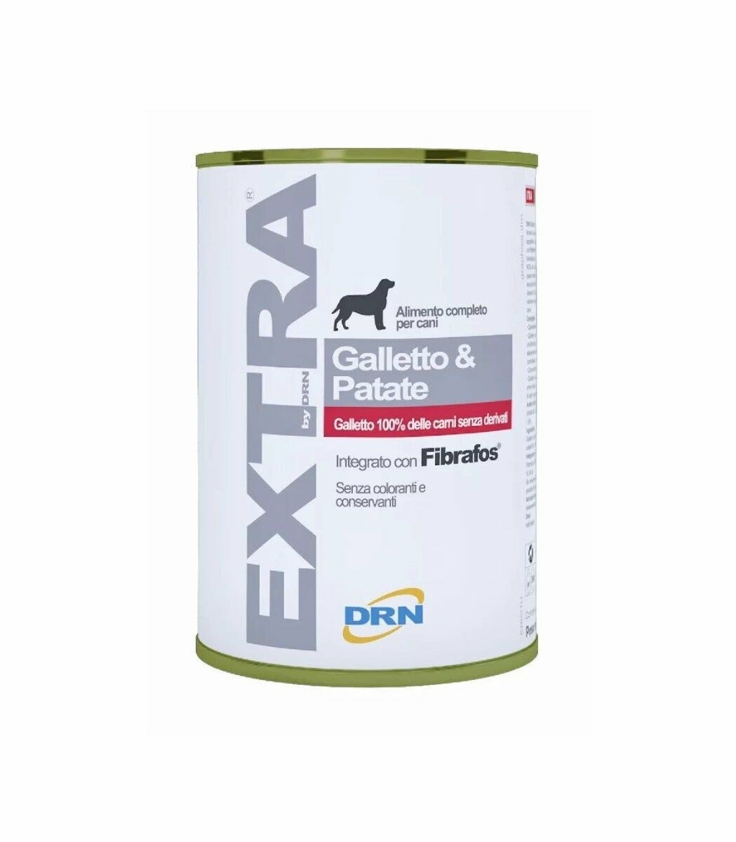 Drn Extra Galletto E Patate Cibo Umido Cani Adulti Barattolo 400g-2