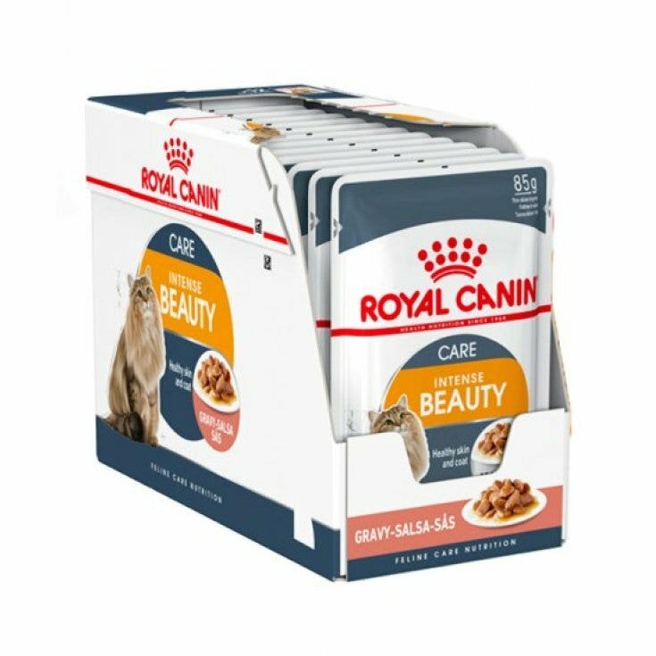 Royal Canin Feline Intense Beauty Gravy Umido Per Gatti Adulti Bustine 12x85g-4