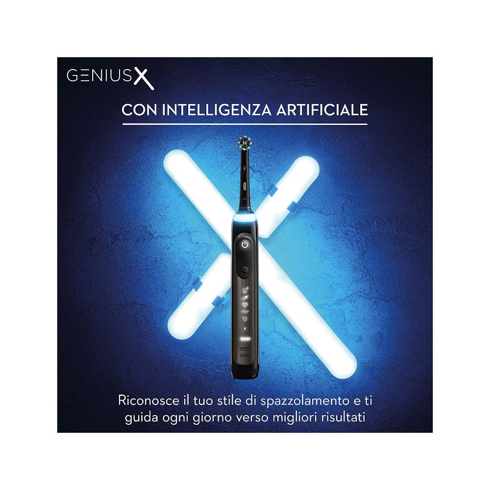Oral-B Genius X Spazzolino Elettrico Ricaricabile Nero-2