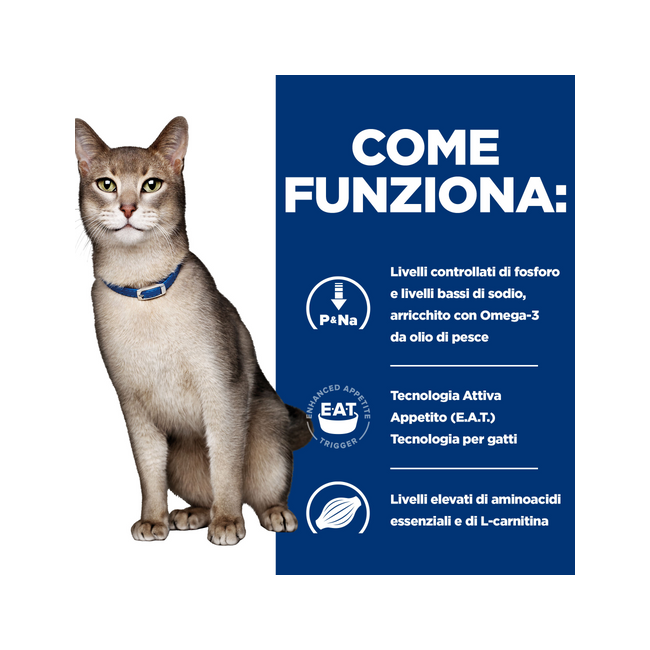 Hill's Prescription Diet K/D Salute Dei Reni Con Pollo Crocchette Per Gatti Sacco 1,5 Kg-5