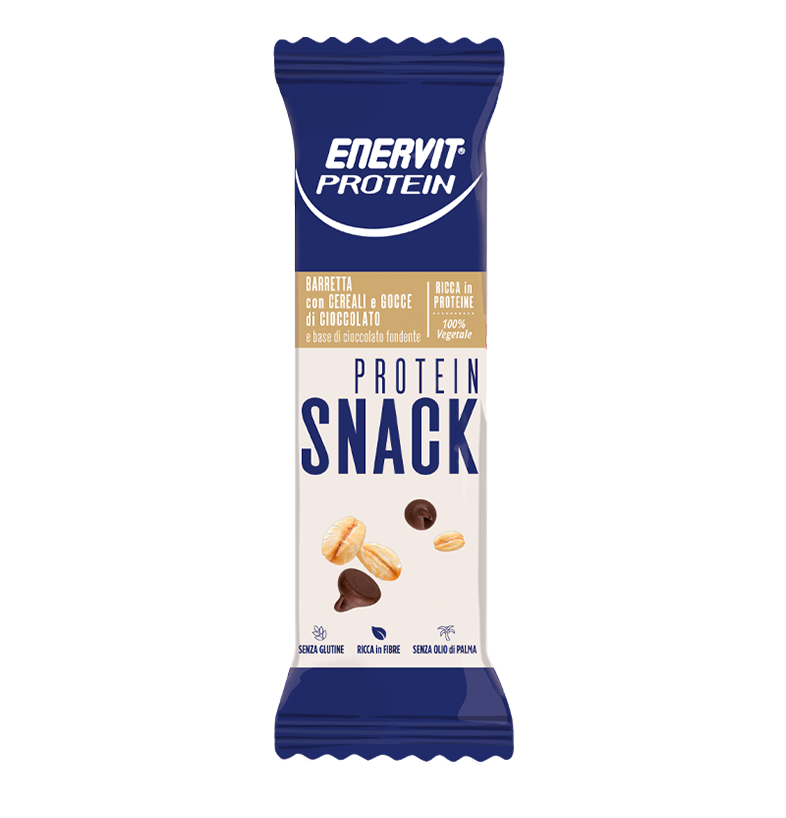 Enervit Protein Snack Cereali E Cioccolato 8 Barrette-2