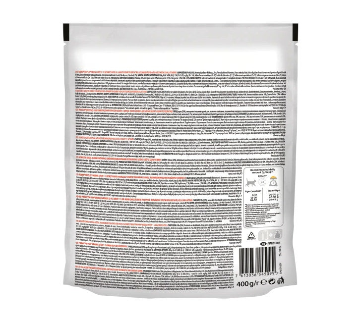 Purina Pro Plan Original Kitten Gatto Crocchette In Pollo Busta 400g-2