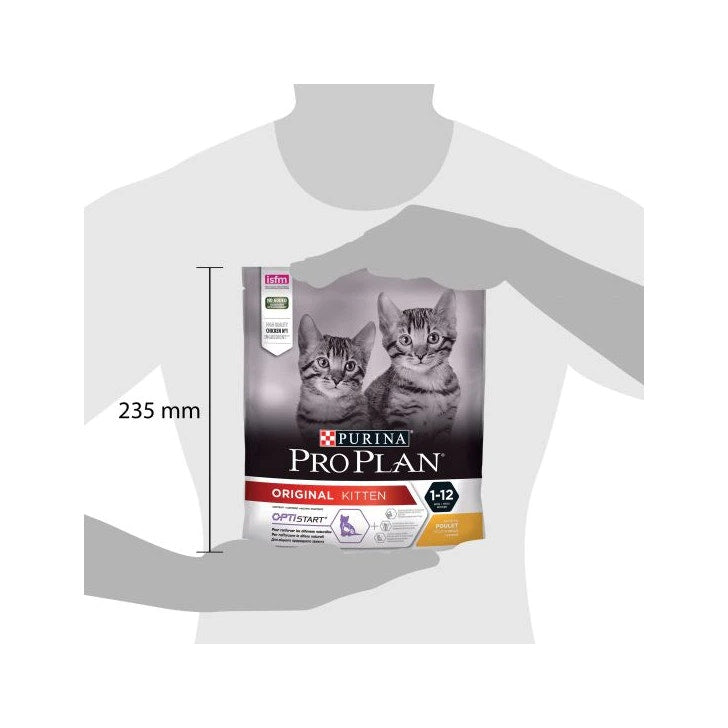 Purina Pro Plan Original Kitten Gatto Crocchette In Pollo Busta 400g-3