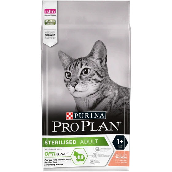 Purina Pro Plan Sterilised Gatto Crocchette Salmone Sacco 1,5kg-2