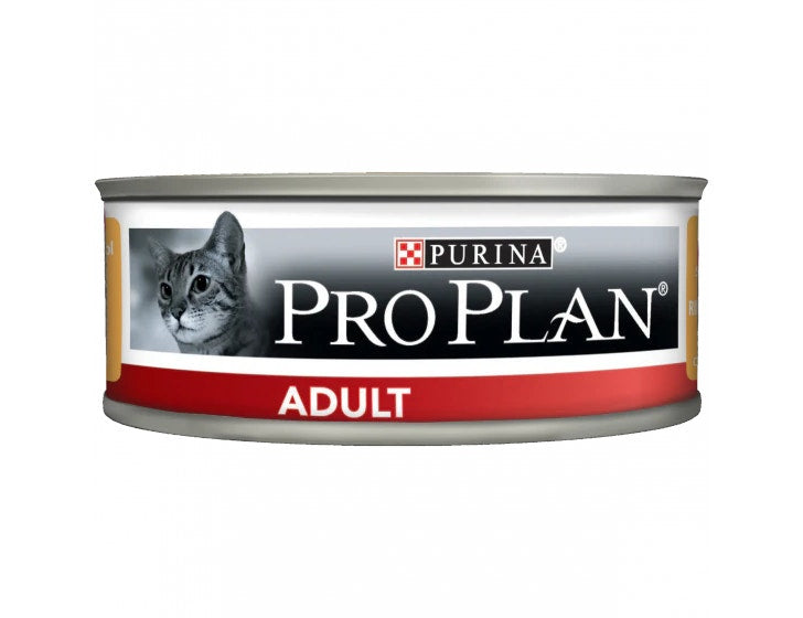 Purina Pro Plan Adult Gatto Patè Pollo Lattina 85g-17