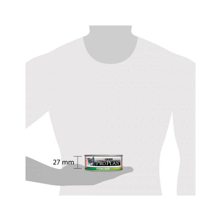 Purina Pro Plan Sterilised Gatto Patè Salmone E Tonno Lattina 85g-4