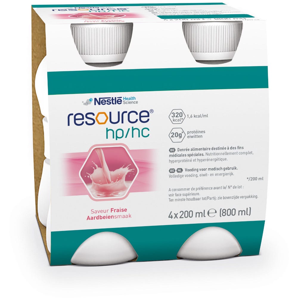 Resource Hp/Hc Fragola 4 Bottiglie 200ml-2