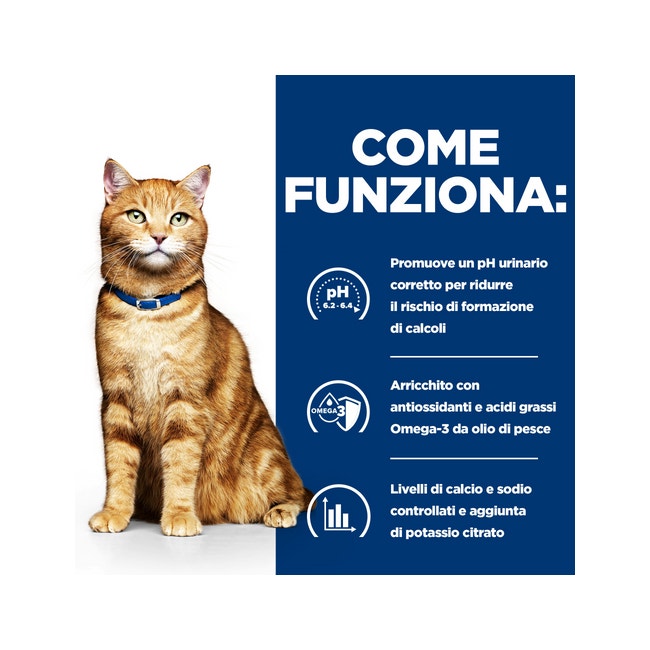 Hill's Prescription Diet C/D Multicare Crocchette Al Pollo Per Gatti Sacco 1,5kg-4