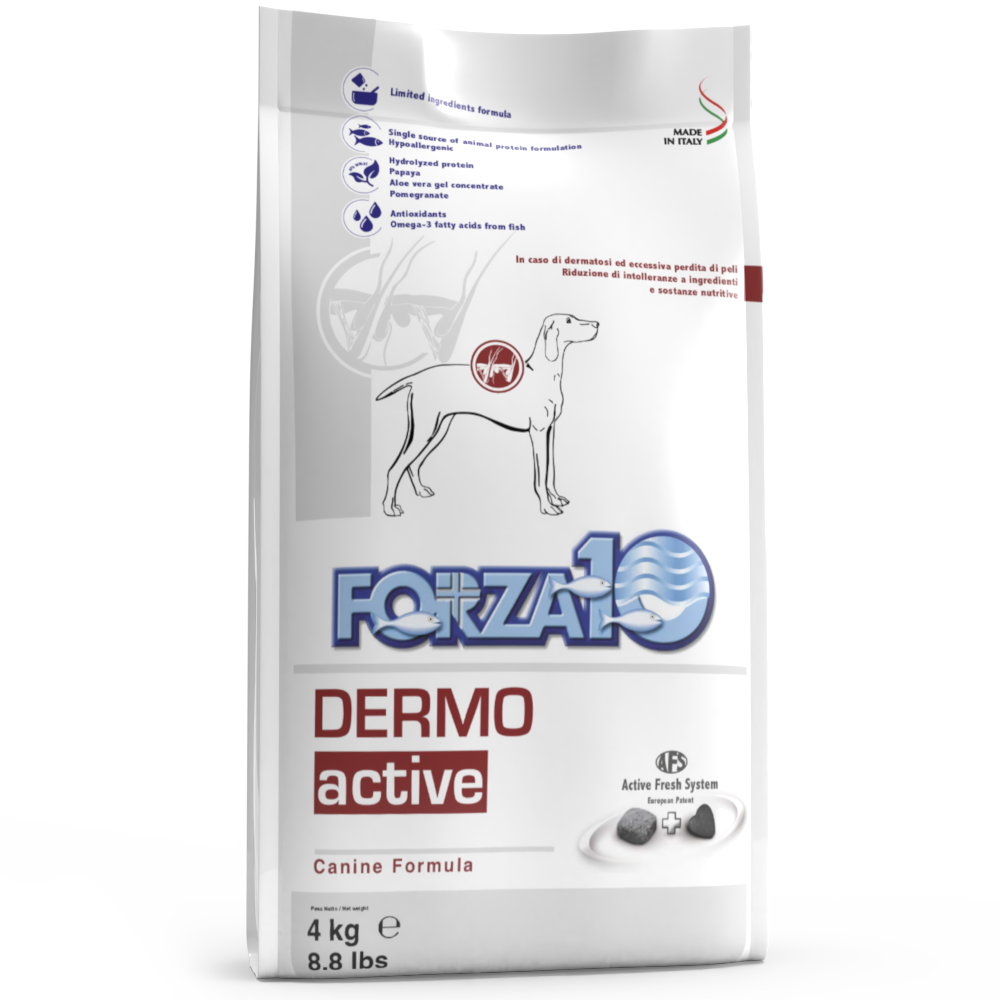 Forza10 Dermo Active Cibo Secco Cani Adulti Sacco 4kg-1