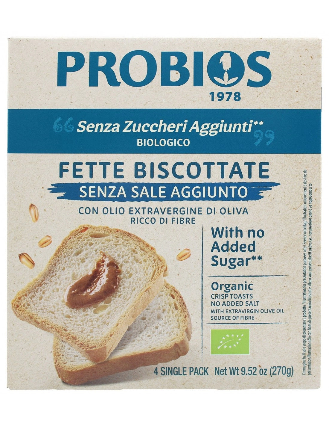FETTE BISC S/SALE S/ZUCCH 270G