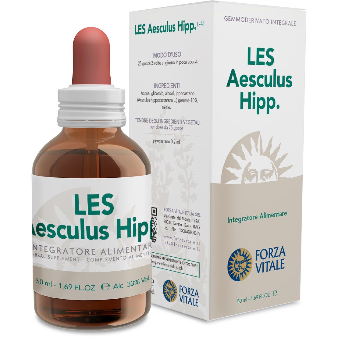 Les Aesculus Hippocastanum Gocce 50ml  - 1