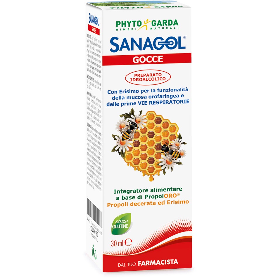 Sanagol Gocce Propoli Estratto Idroalcolico 30ml    - 3