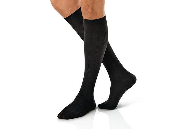 Jobst Casual For Men Calza Compressiva 15-20mmHg Gambaletto Blu Taglia L-2