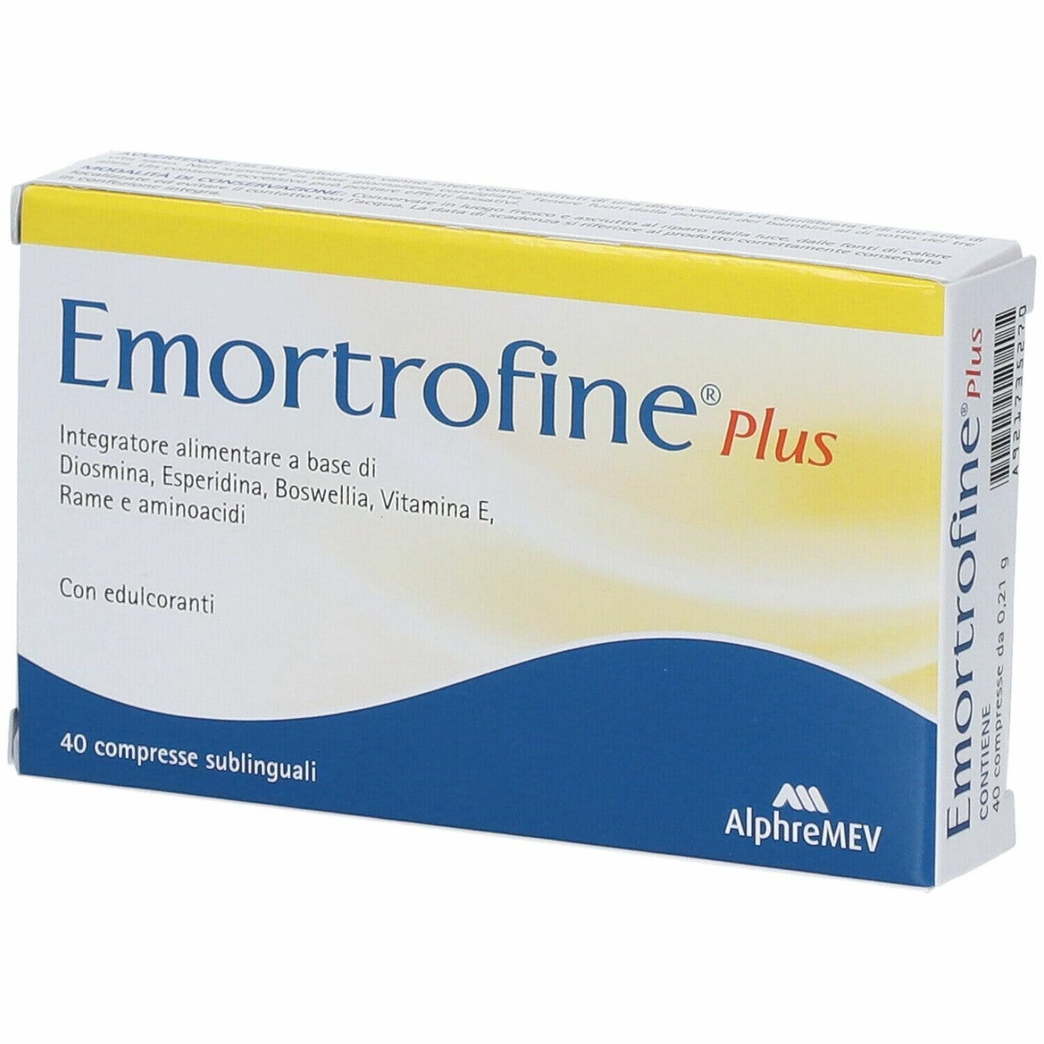 Emortrofine plus 40 compresse-2