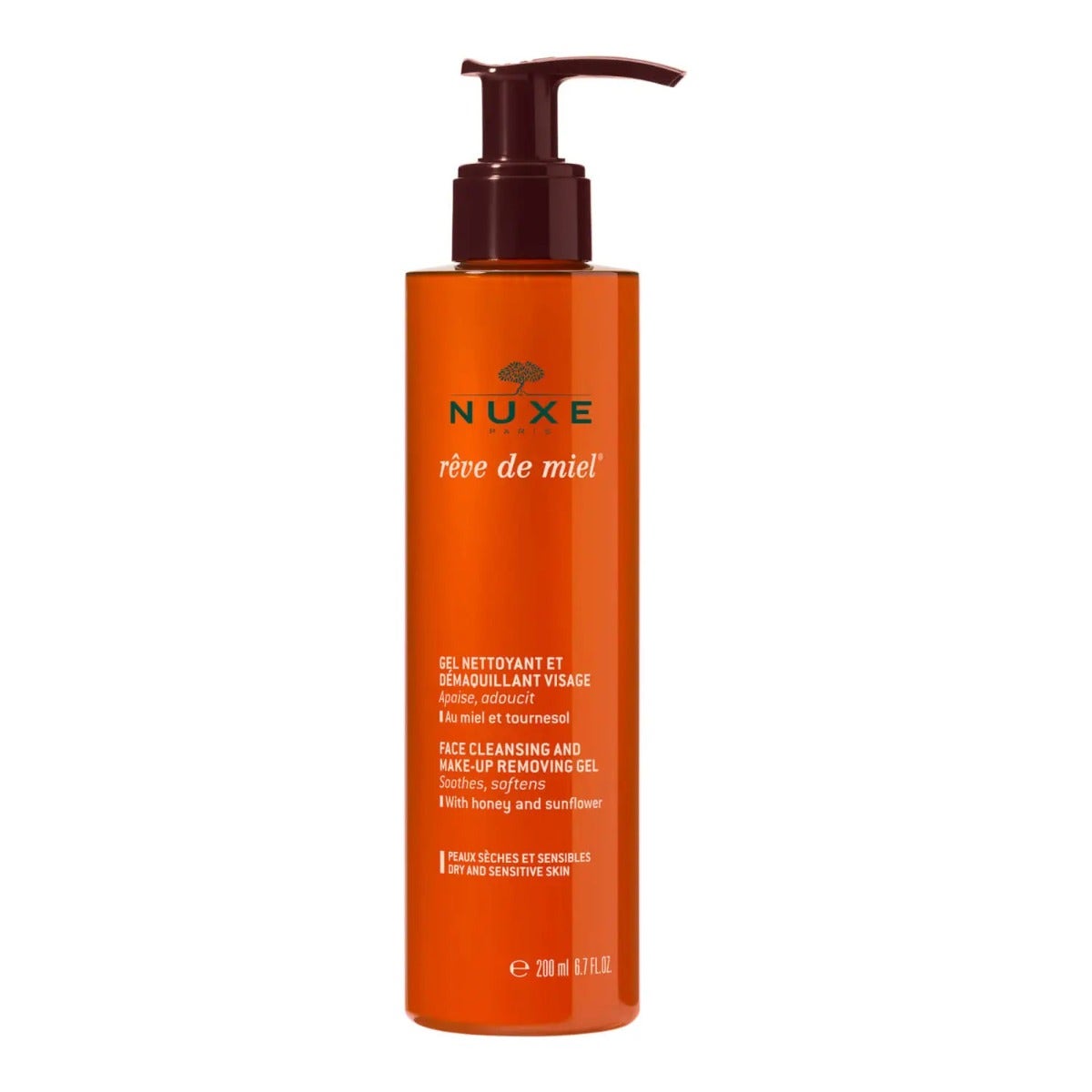Nuxe Rêve De Miel Gel Struccante E Detergente 200ml-4