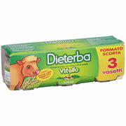Dieterba Omogeneizzato Vitello 3 Pezzi 80g-1