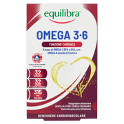 Equilibra Omega 3-6 Per la Funzione Cardiaca 32 Capsule