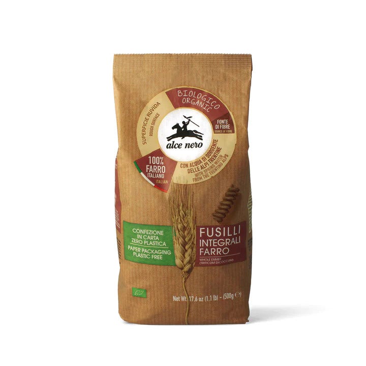 Alce Nero Fusilli Integrali Di Farro Biologici 500g-2