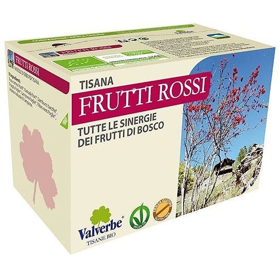 Valverbe Tisana Ai Frutti Rossi 20 Filtri Bio -1