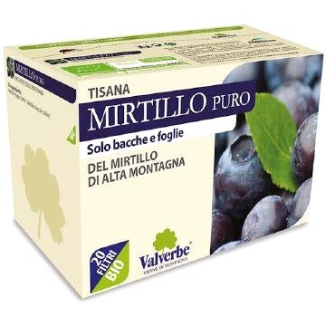 Valverbe Tisana Mirtillo Puro 20 Filtri-1