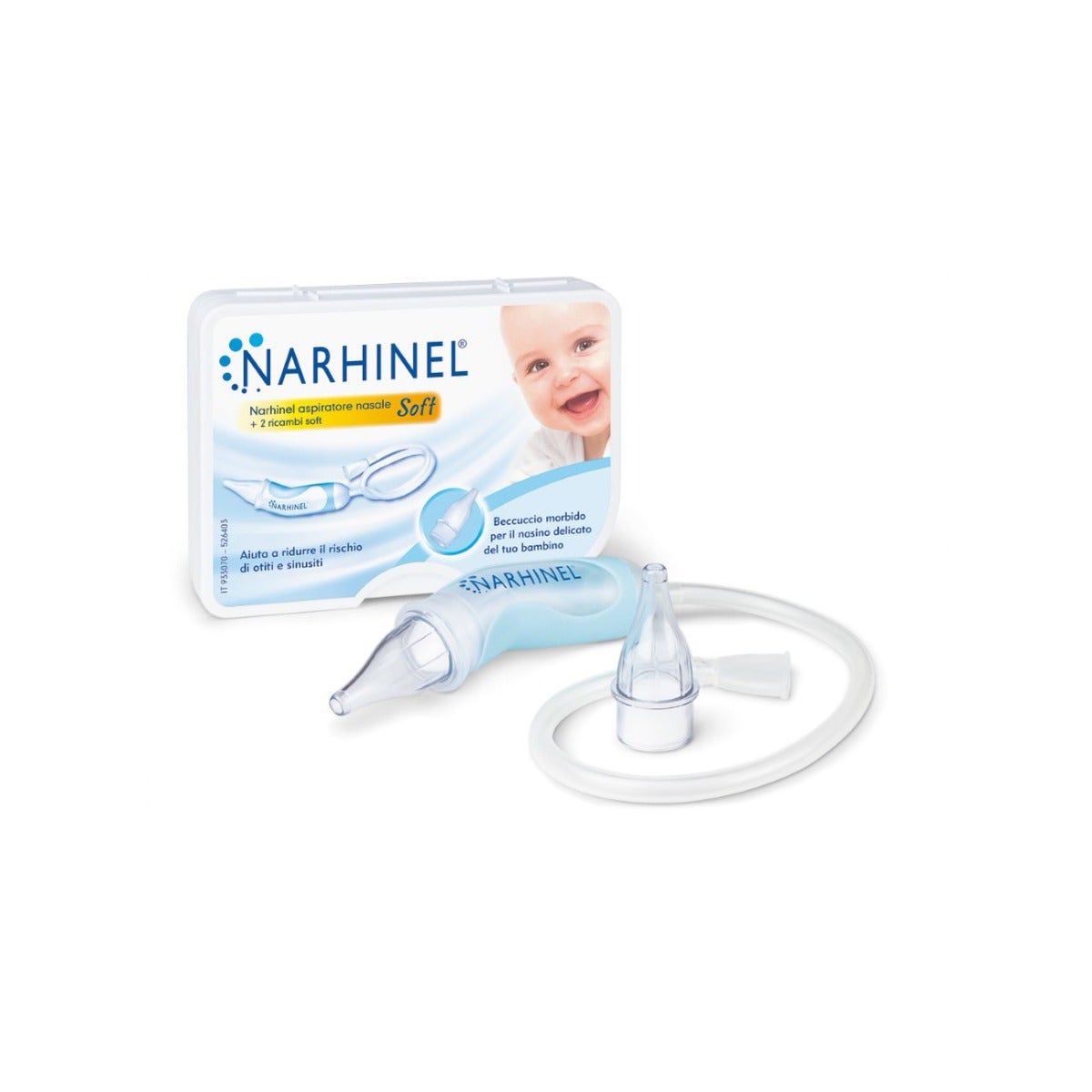 Narhinel Aspiratore Nasale Soft 1 Pezzo-5